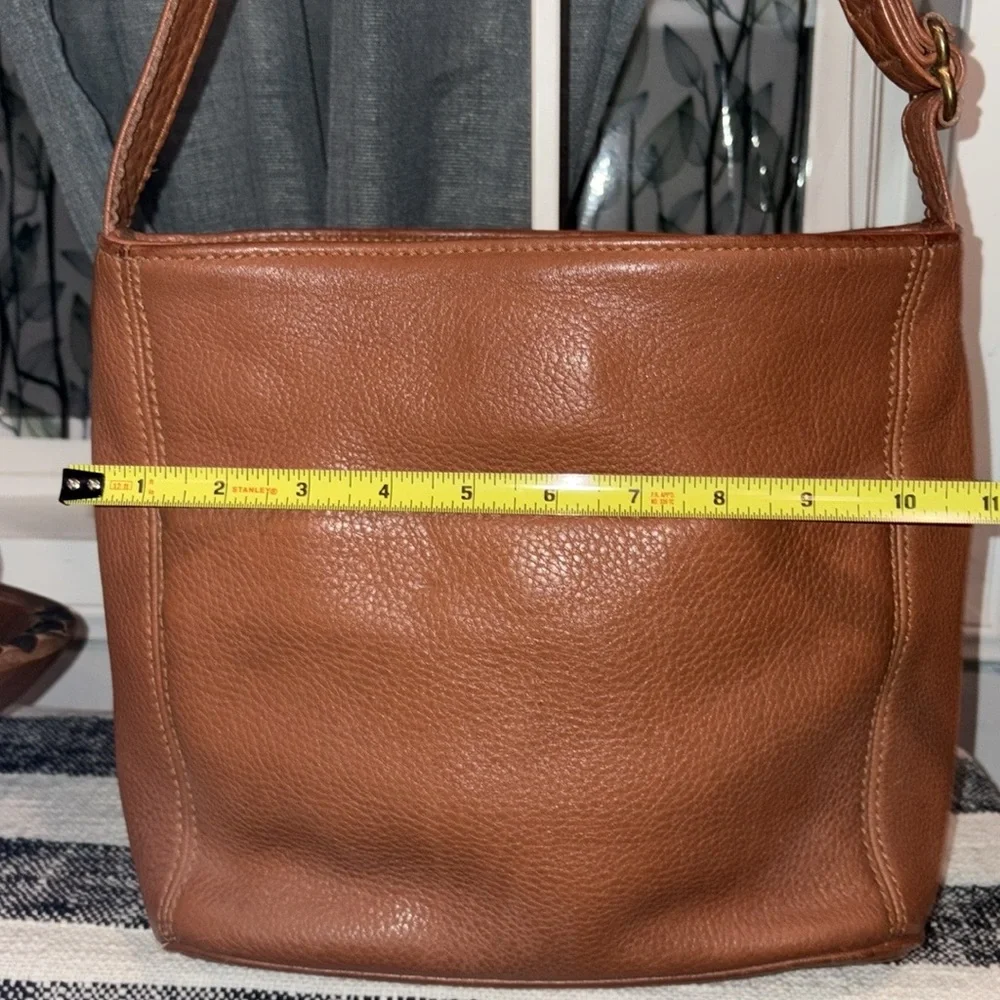 Coach vintage brown leather Crossbody bag